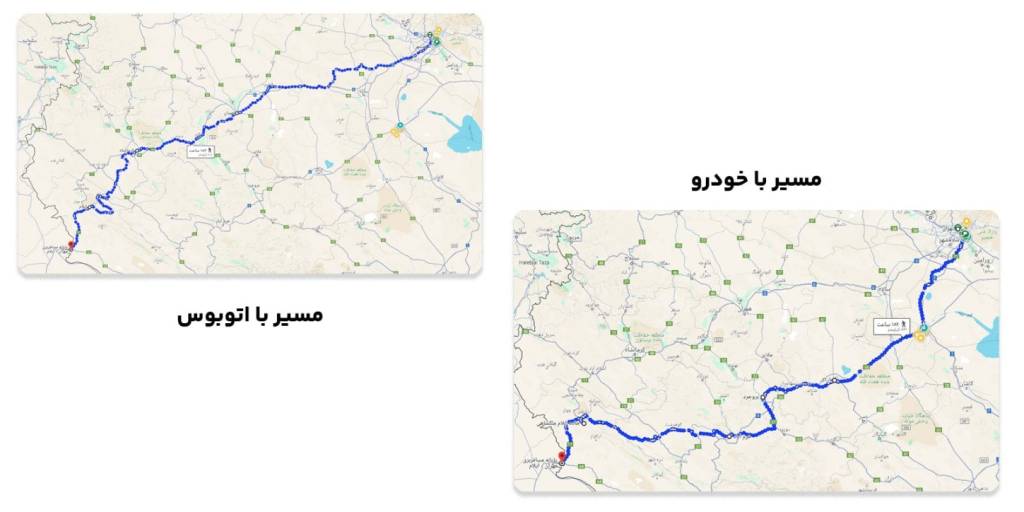 از مهران تا کربلا چند ساعت است؟