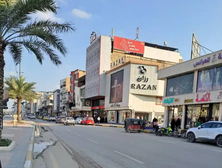 محیط شاداب و زنده خیابان سناتور کربلا