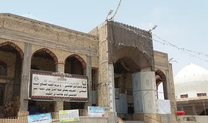 نمایی از مرقد صافی صفا در نجف