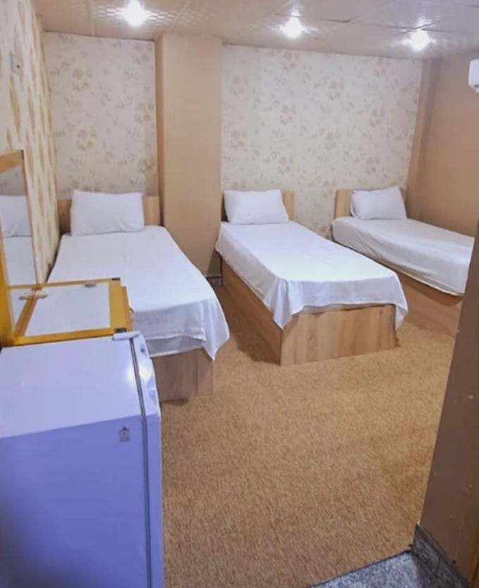 نمای داخلی اتاق‌ ها در هتل آیات الرحمن