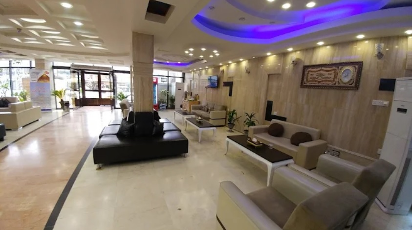 لابی زیبا و مدرن هتل ضیوف القصر کاظمین