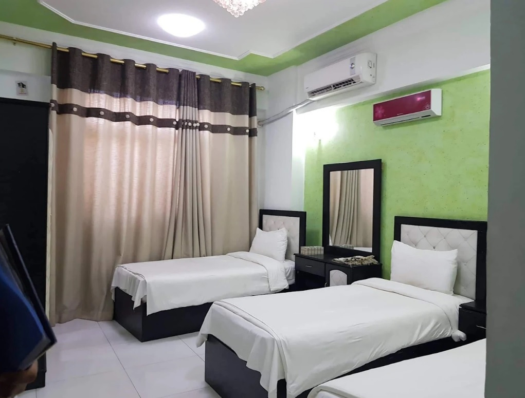 اتاق‌ های هتل برج الامراء کربلا