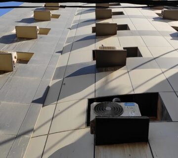 نمای بیرونی هتل انصار الحیدریه کربلا