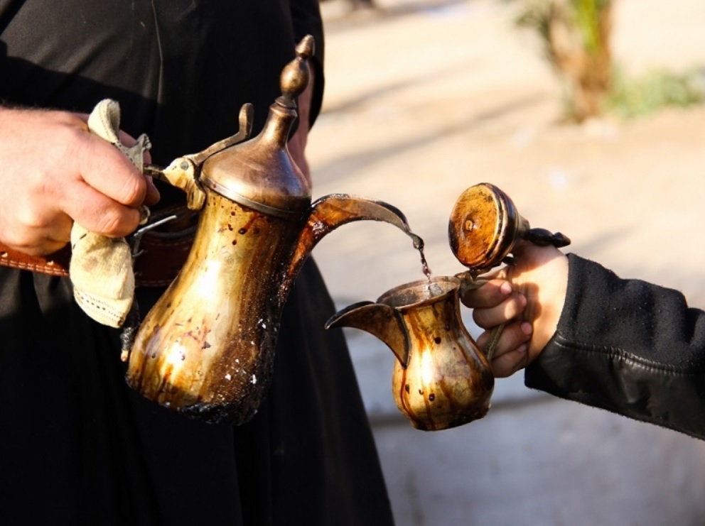 قهوه عربی در مجالس مذهبی