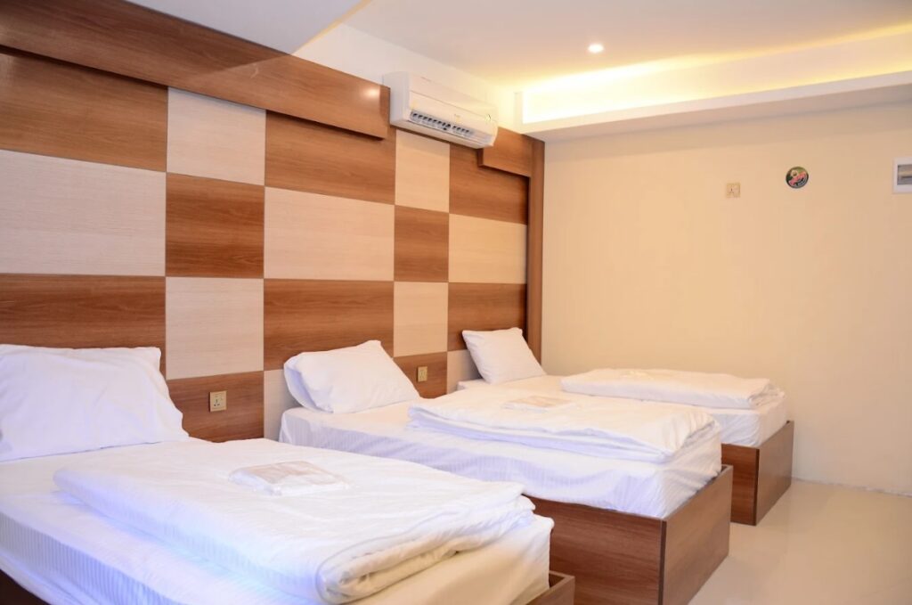 اتاق‌ های هتل برج الفرقان