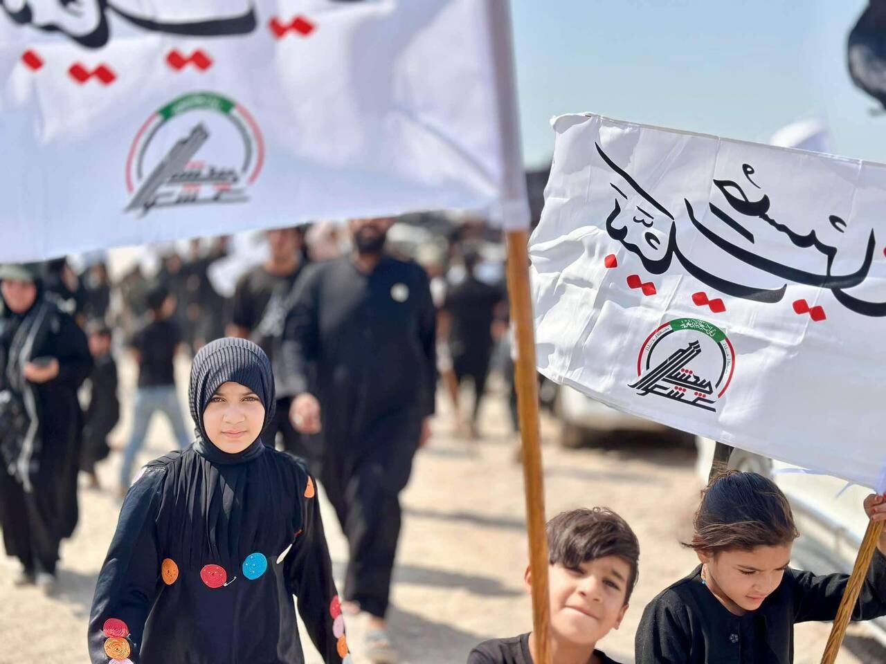 فضای صمیمی نوجوانان در کربلا