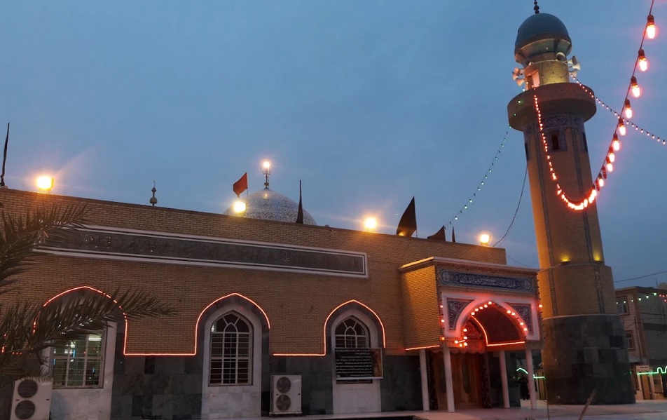 مسیر دسترسی به مسجد حنانه 