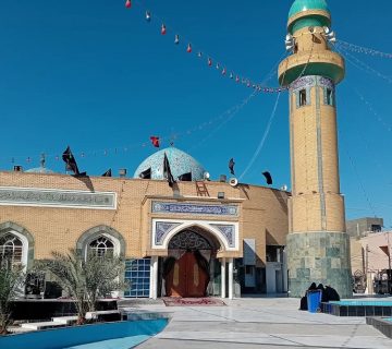 مسجد حنانه محل آوردن سر مقدس امام حسین