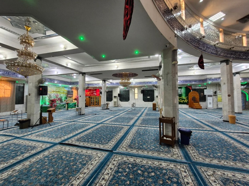 بنای مسجد حنانه در عراق 