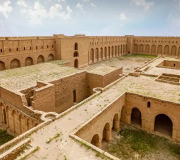 نقشه و راهنمای قلعه الاخیضر