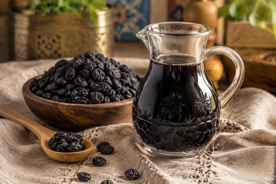 نوشیدنی سنتی عراق با مویز