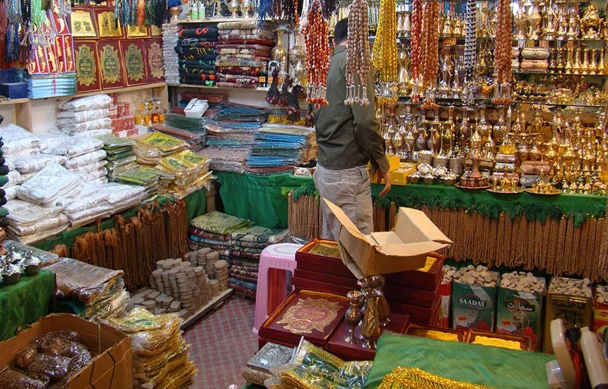  معماری سنتی بازار سوق الحسین