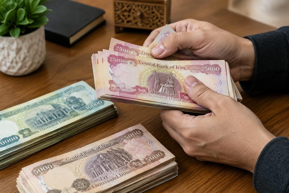 اسکناس ۲۵ هزار دیناری