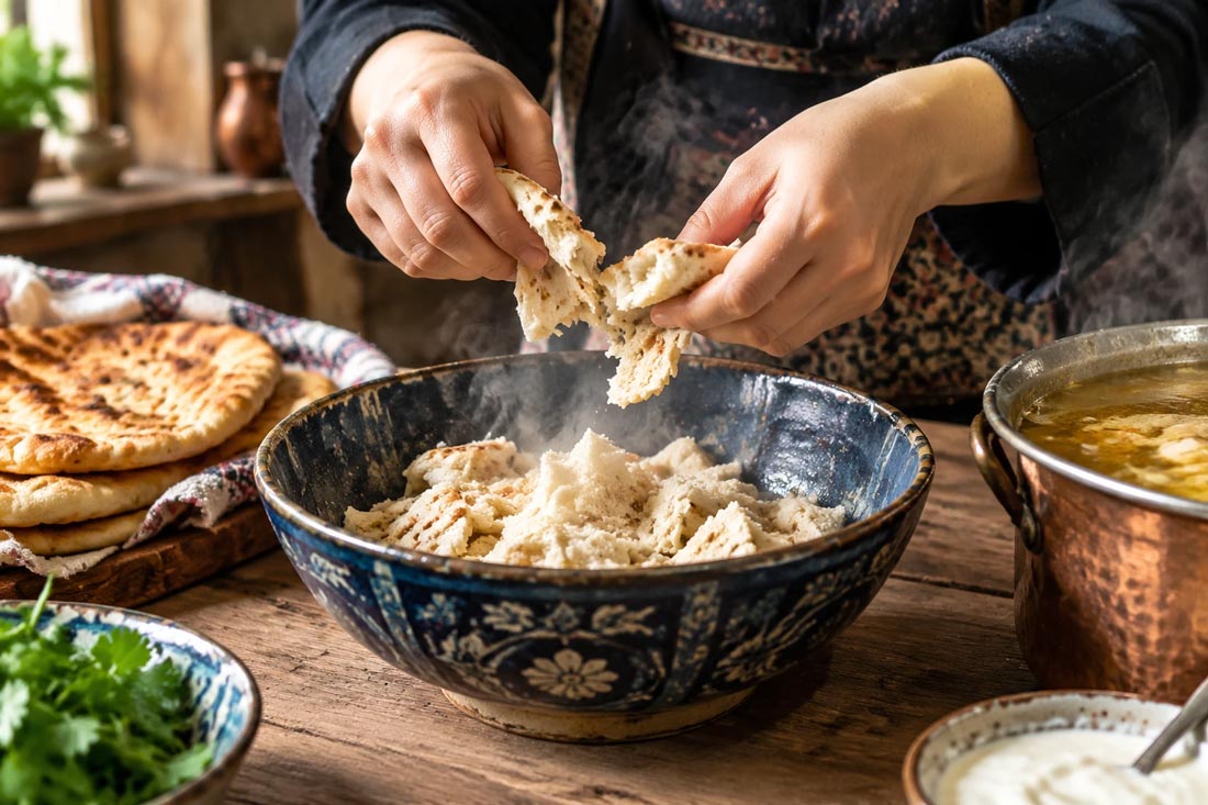 تشریب حمراء با رب گوجه
